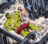 Bruce separado de Hulk