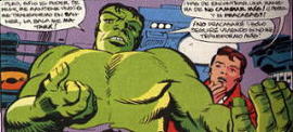 Hulk y Rick Jones
